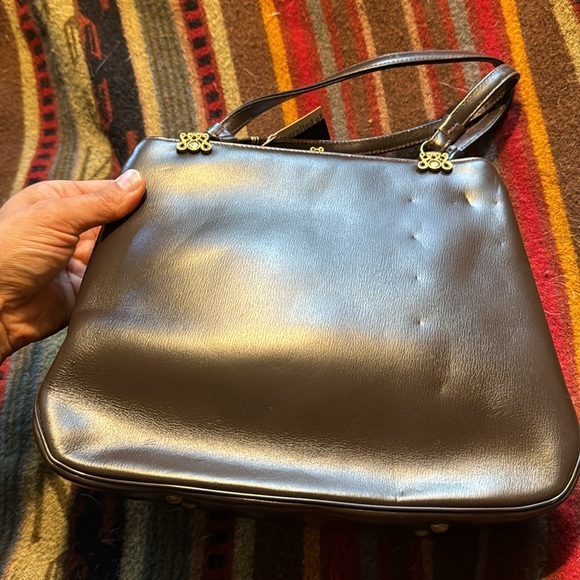Vintage 1960s Margolin Leather Clutch - Picture 3 of 8